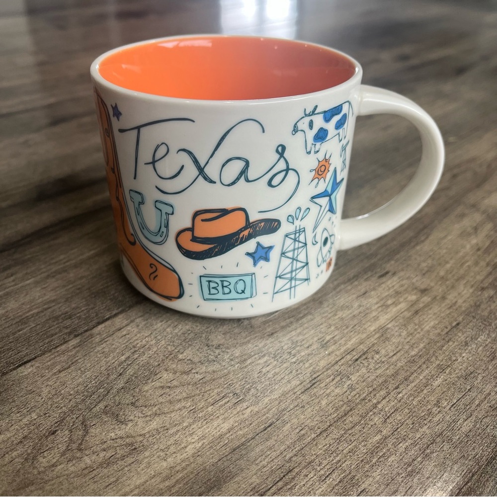 Starbucks Been There Series Texas Mug 14oz Travel Coffee Cup Across The Globe